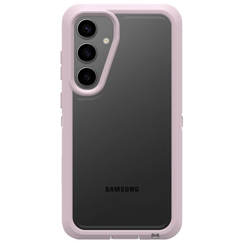 OtterBox Defender XT Fitted Hard Shell Case for Galaxy S24+ (Plus) - Pink/Clear