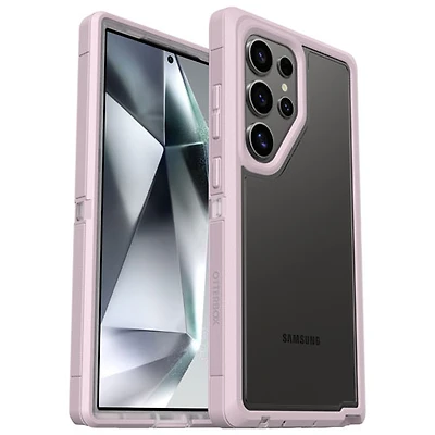 OtterBox Defender XT Fitted Hard Shell Case for Galaxy S24 Ultra - Pink/Clear