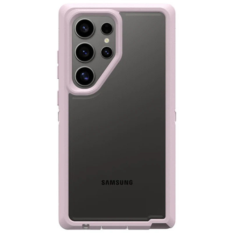 OtterBox Defender XT Fitted Hard Shell Case for Galaxy S24 Ultra - Pink/Clear