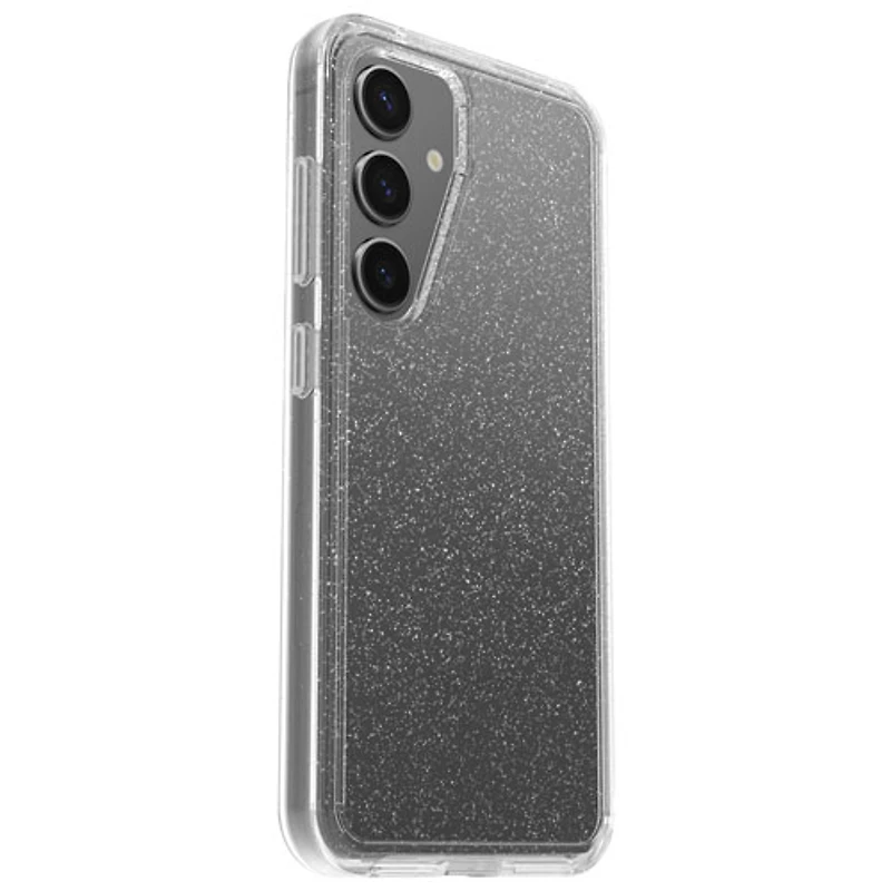 Étui rigide ajusté Symmetry d'OtterBox pour Galaxy S24 - Argent scintillant
