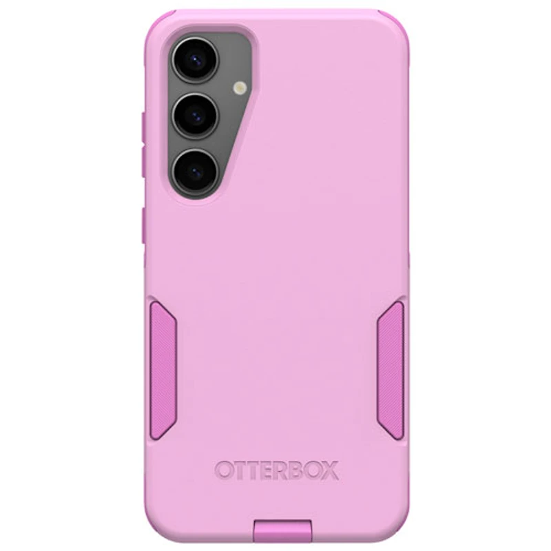 Étui rigide ajusté Commuter d'OtterBox pour Galaxy S24+ (Plus) - Rose