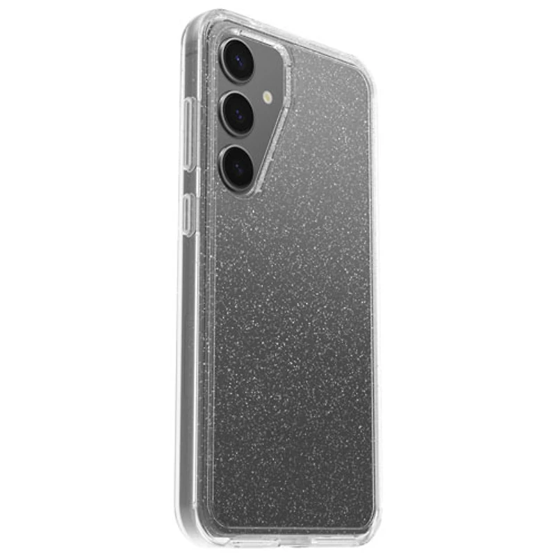 Étui rigide ajusté Symmetry d'OtterBox pour Galaxy S24+ (Plus) - Argent scintillant