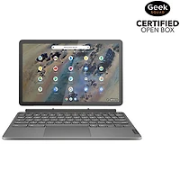 Boîte ouverte - Tablette ChromeOS 128 Go IdeaPad Duet 3 de Lenovo avec processeur octocoeur SnapDragon 7c - Gris tempête