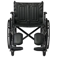 Fauteuil roulant de 13 po avec repose-jambes rabattables de Medline