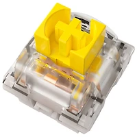 Commutateur mécanique linéaire jaune de 3e génération de Razer