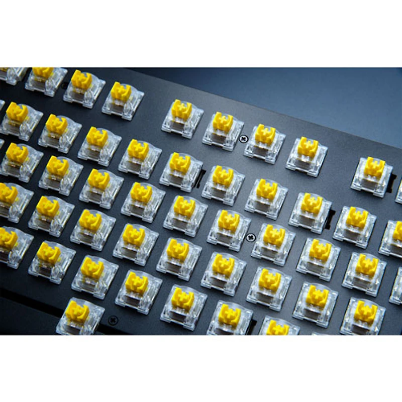 Commutateur mécanique linéaire jaune de 3e génération de Razer