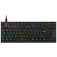 Clavier de jeu mécanique optique sans pavé numérique rétroéclairé RVB K60 PRO de Corsair