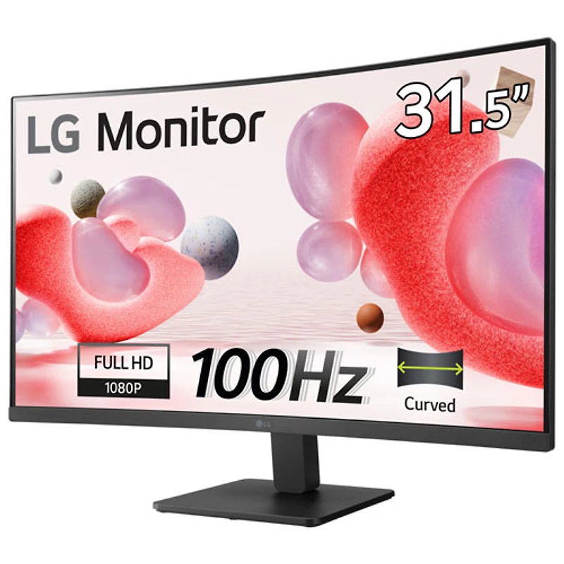 LG 32" FHD 100Hz 5 ms Curved VA LCD (32MR50C) - Only at Best Buy