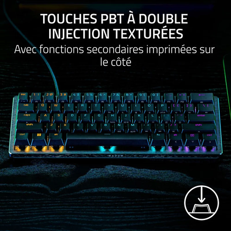 Razer Huntsman V3 Pro Mini Backlit Mechnical Analog Optical Gaming Keyboard