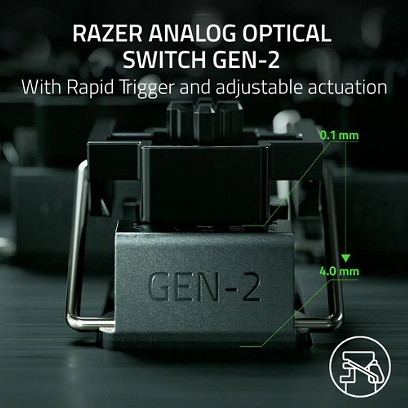 Razer Huntsman V3 Pro Mini Backlit Mechnical Analog Optical Gaming Keyboard