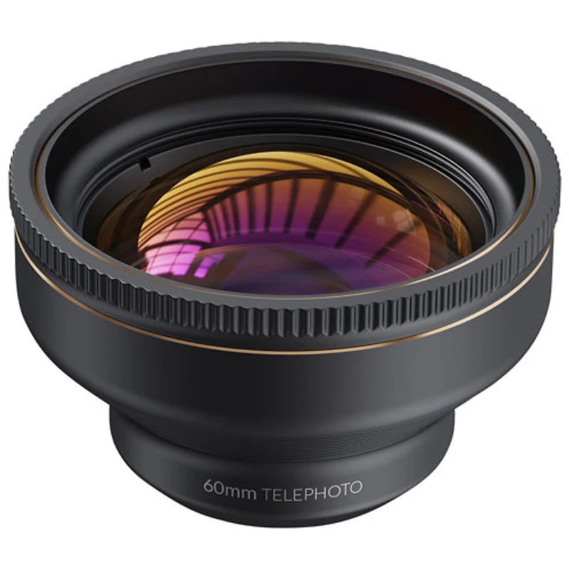 Téléobjectif de 60 mm LensUltra de ShiftCam pour téléphones intelligents