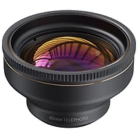 Téléobjectif de 60 mm LensUltra de ShiftCam pour téléphones intelligents