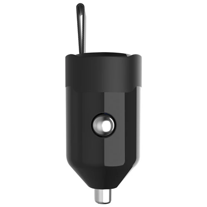 Scosche PowerVolt 30W Fast Charging PD USB 3.0 Mini Car Charger (2023) - Black