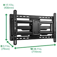Support articulé pour téléviseur de 42 à 90 po d'Insignia - Exclusivité Best Buy