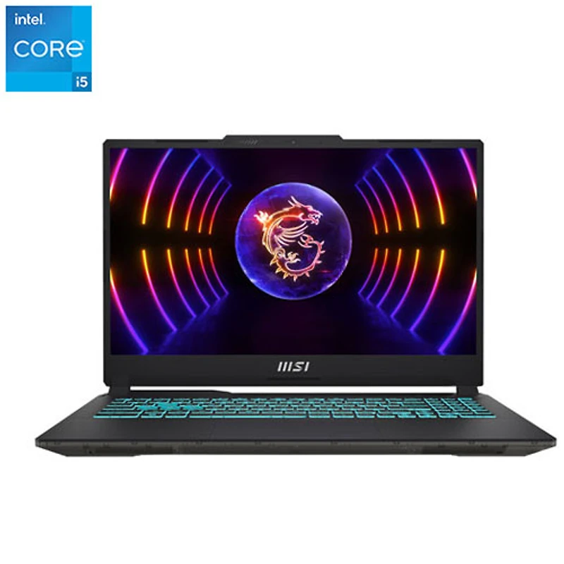 MSI Cyborg 15 A12U 15.6" Gaming Laptop - Black (Intel Core i5-12450H/512GB SSD/8GB RAM/GeForce RTX 2050)