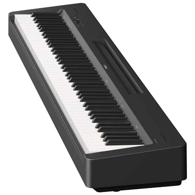 Piano numérique à 88 touches avec mécanisme à marteaux gradués compact P-145 de Yamaha - Noir