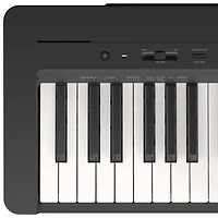 Piano numérique à 88 touches avec mécanisme à marteaux gradués compact P-145 de Yamaha - Noir