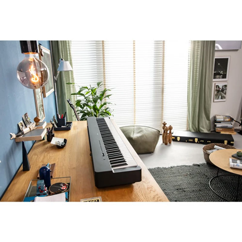 Yamaha P-225 88-Key Graded Hammer Compact Digital Piano - Black