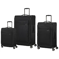 Samsonite Airea 3-Piece Soft Side Expandable Luggage Set - Black