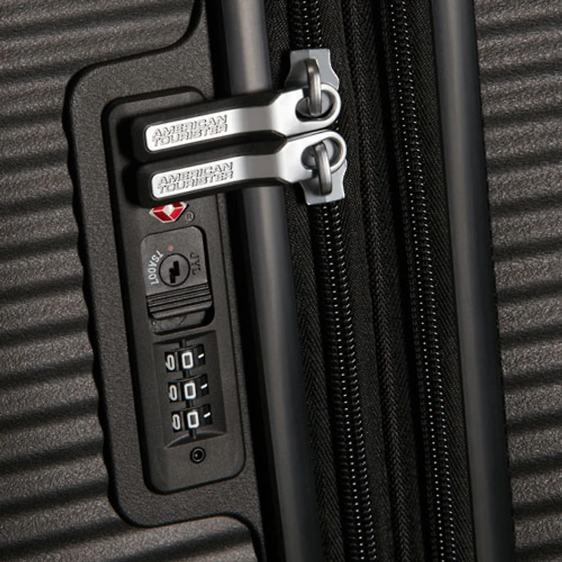 American Tourister Curio 3-Piece Hard Side Expandable Luggage Set - Bass Black