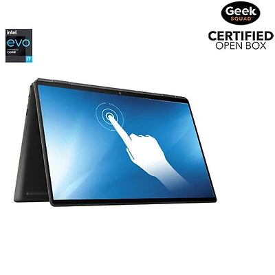 Boîte ouverte - Portable 2-en-1 à écran tactile de 16 po Spectre x360 de HP - Noir nocturne (Evo Core i7-1360P d'Intel/SSD 1 To/RAM 32 Go)