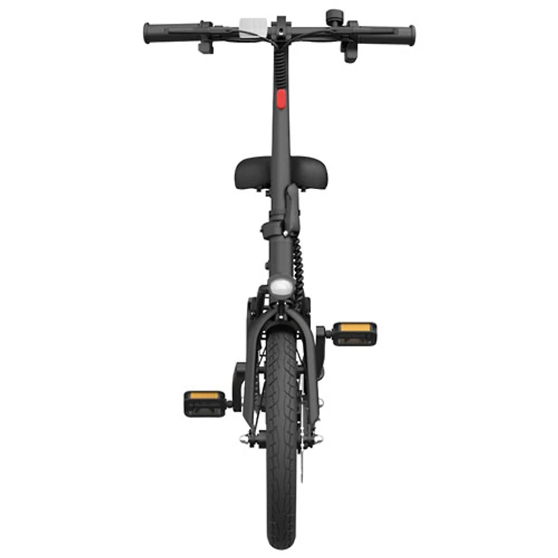 Blutron EB350F 350W Foldable Compact Electric Bike (Up to 33km Battery Range / 32km/h Top Speed) - Black - Exclusive Retail Partner