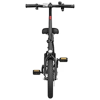 Blutron EB350F 350W Foldable Compact Electric Bike (Up to 33km Battery Range / 32km/h Top Speed) - Black - Exclusive Retail Partner