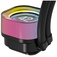 Système de refroidissement liquide de processeur de 360 mm iCUE H100i ACL XT de Corsair