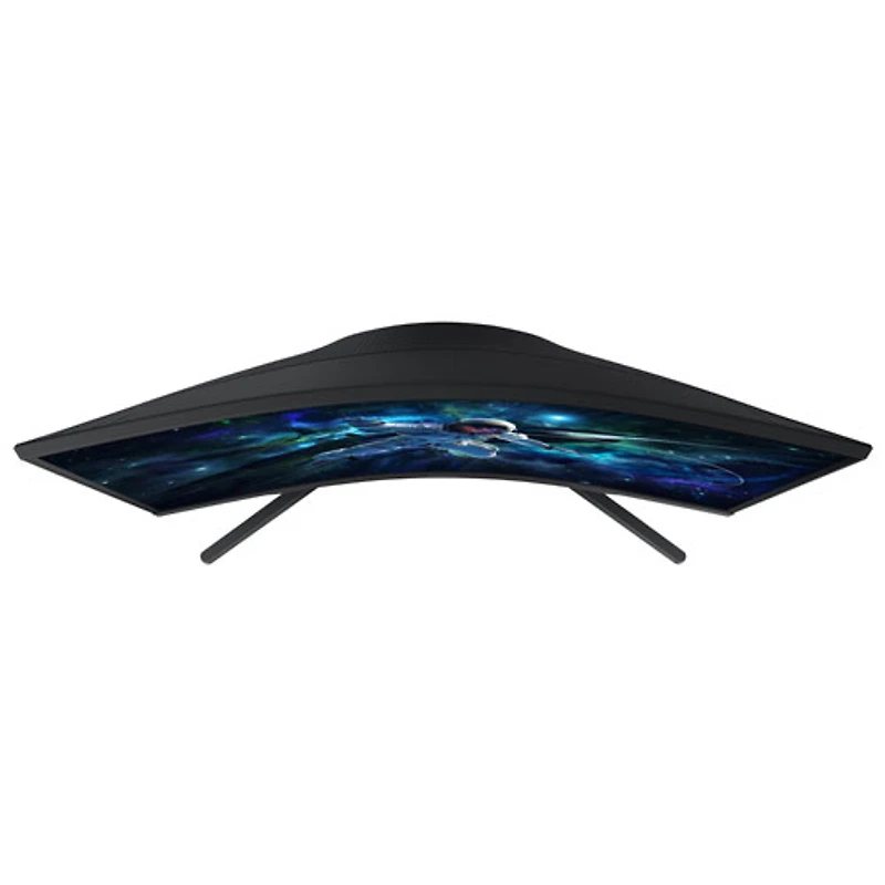 Samsung Odyssey G5 27" QHD 165Hz 1ms GTG Curved VA LED FreeSync Gaming Monitor (LS27CG550ENXZA) – Black