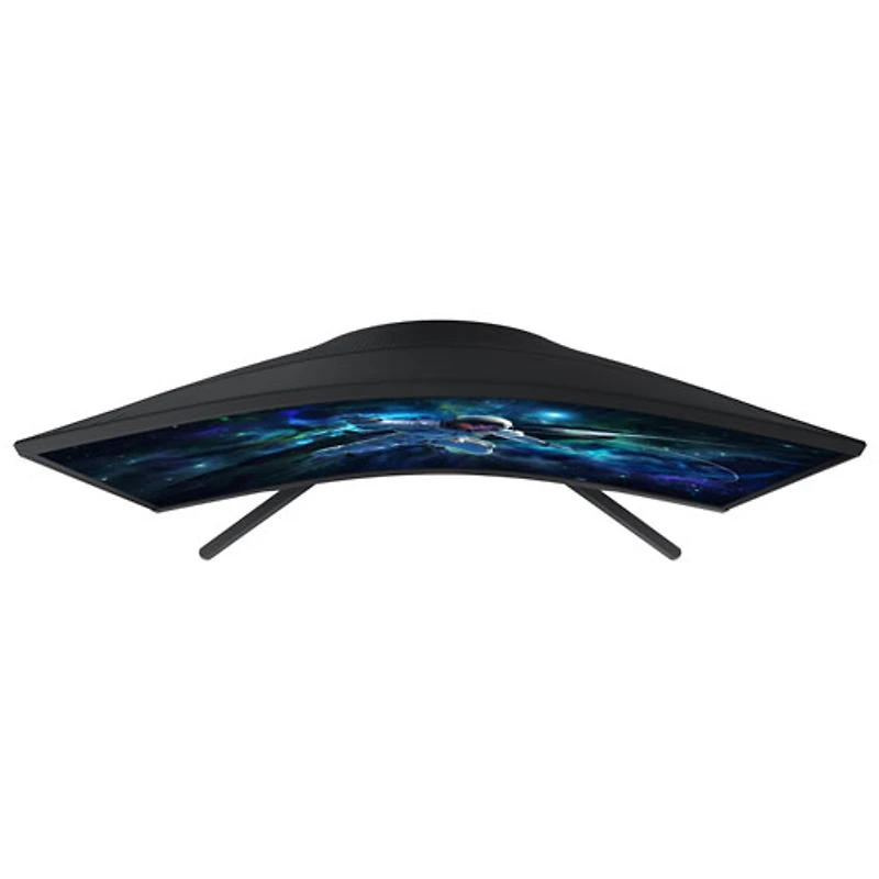 Samsung Odyssey G5 32" QHD 165Hz 1ms GTG Curved VA LED FreeSync Gaming Monitor (LS32CG550ENXZA) – Black