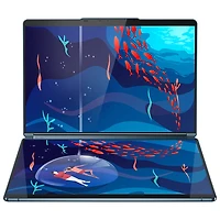 Portable à écran tactile de 13 po Yoga Book 9i de Lenovo - Bleu sarcelle (Evo i7-1355U d'Intel/SSD 1 To/RAM 16 Go/Windows 11)