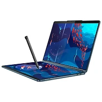 Portable à écran tactile de 13 po Yoga Book 9i de Lenovo - Bleu sarcelle (Evo i7-1355U d'Intel/SSD 1 To/RAM 16 Go/Windows 11)