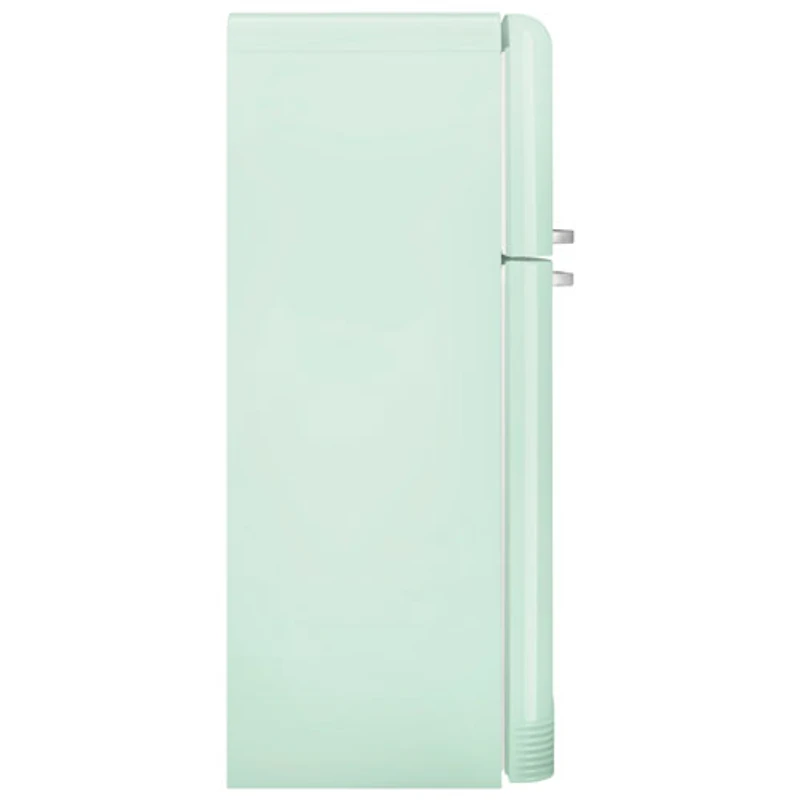 Smeg Retro 32" 19.2 Cu. Ft. Top Freezer Refrigerator with Ice Dispenser (FAB50URPG3) - Pastel Green