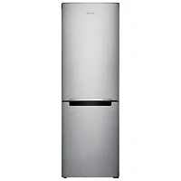Boîte ouverte - Réfrigérateur à congélateur inférieur 10,3 pi³ 24 po de Samsung (RB10FSR4ESR/AA) - Inox - Parfait état