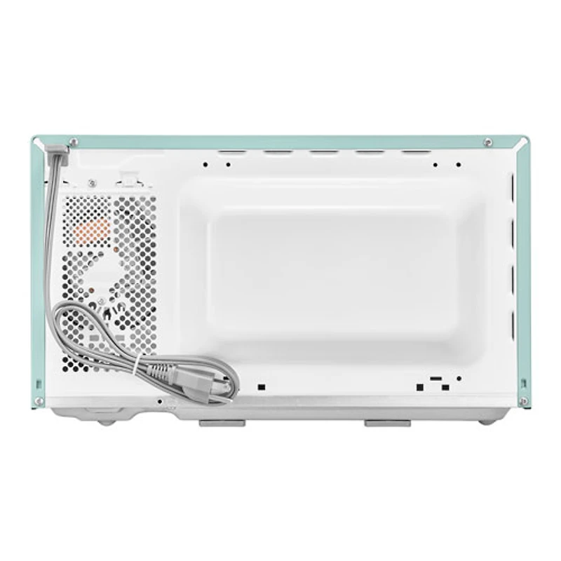 Insignia Retro 0.7 Cu. Ft. Retro Compact Microwave (NS-MW7RM5-C) - Mint - Only at Best Buy