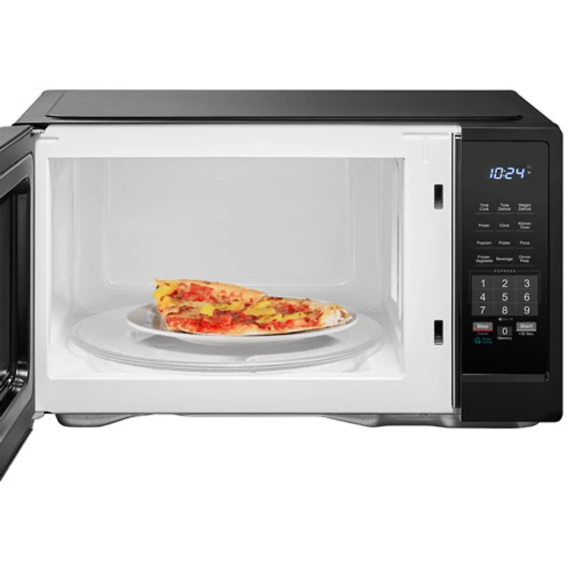 Insignia 1.1 Cu. Ft. Countertop Microwave (NS-MW11BK5-C) - Black - Only at Best Buy