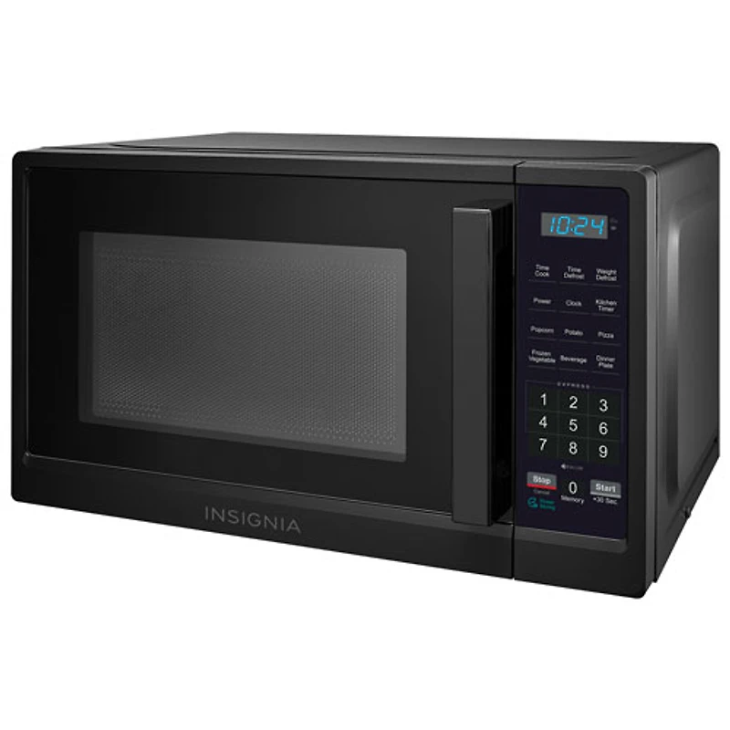 Micro-ondes compact de 0,7 pi³ d'Insignia (NS-MW7BK5-C) - Noir - Exclusivité de Best Buy