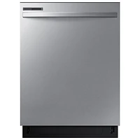 Boîte ouverte - Lave-vaisselle encastrable 24 po 53 dB de Samsung (DW80CG4021SRAA) - Inox - Endommagé