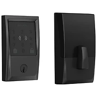 Serrure intelligente à pêne dormant Wi-Fi Encode Plus de Schlage - Noir mat
