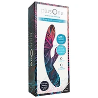 Vibromasseur double de luxe de plusOne - Bleu