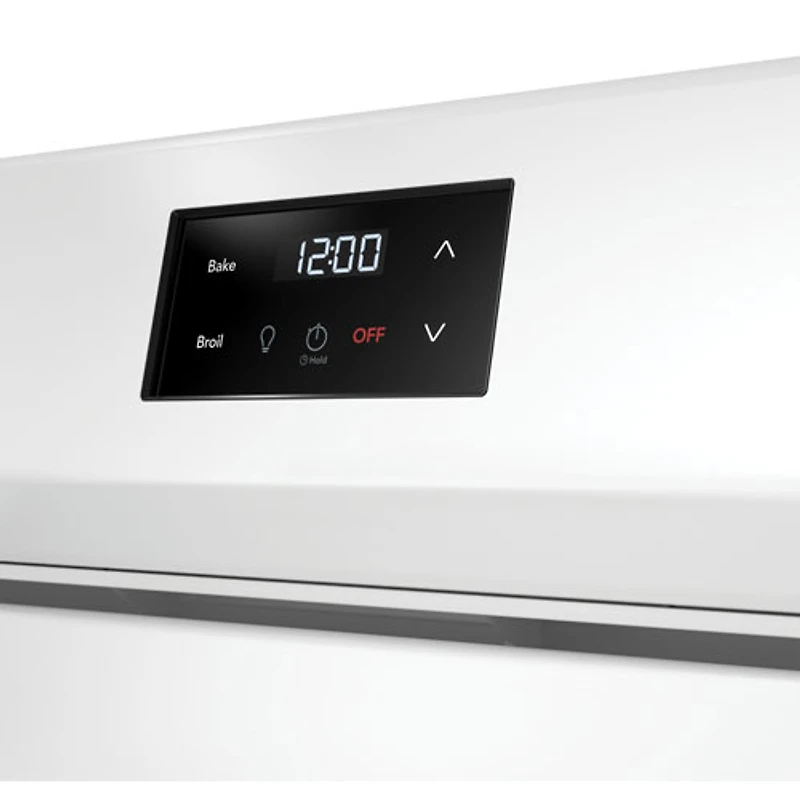 Cuisinière électrique autonome à 5 éléments de 5,3 pi³ et 30 po de Frigidaire (FCRE305CBW) - Blanc
