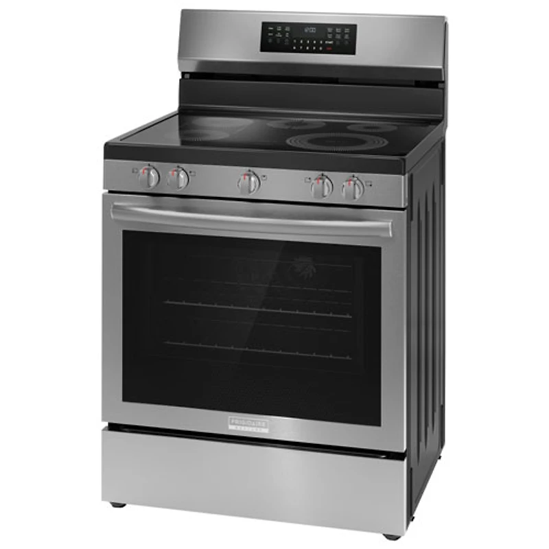 Cuisinière électrique autonome à convection véritable de 5,3 pi³ et 30 po Gallery de Frigidaire (GCRE306CBF) - Inox