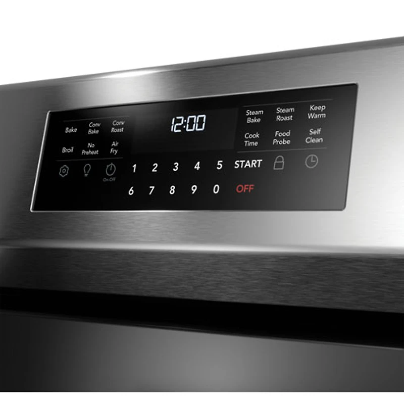 Cuisinière électrique autonome à convection véritable de 5,3 pi³ et 30 po Gallery de Frigidaire (GCRE306CBF) - Inox