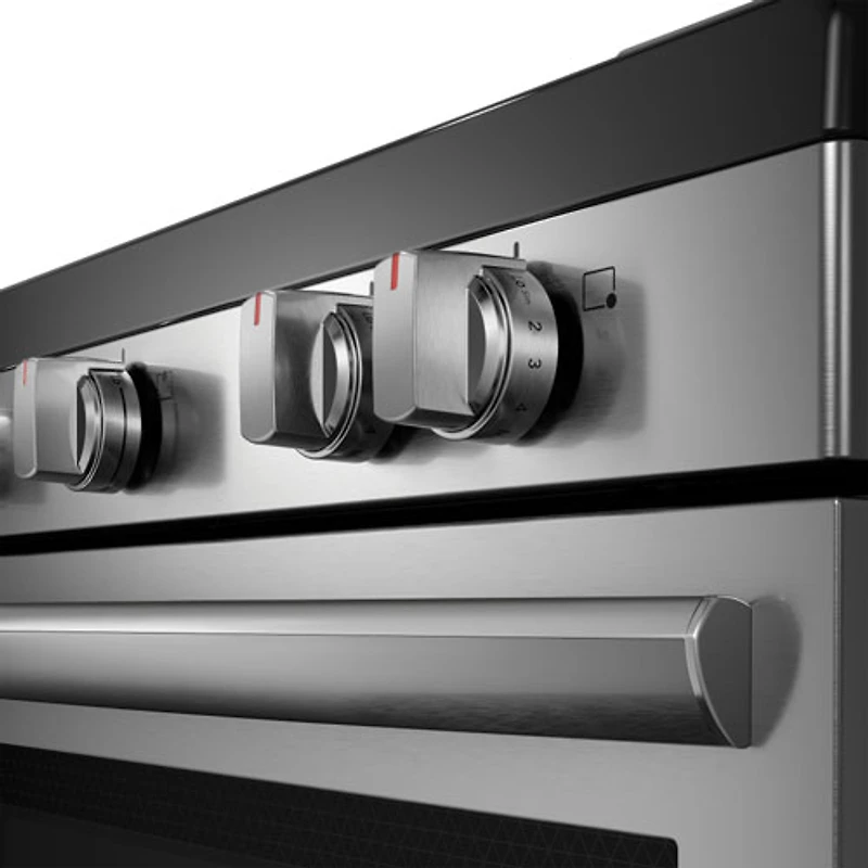 Cuisinière électrique autonome à convection véritable de 5,3 pi³ et 30 po Gallery de Frigidaire (GCRE306CBF) - Inox