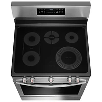 Cuisinière électrique autonome à convection véritable de 5,3 pi³ et 30 po Gallery de Frigidaire (GCRE306CBF) - Inox