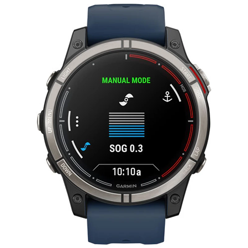 Garmin Quatix 7 Pro 47mm Bluetooth Sailing Smartwatch - Navy