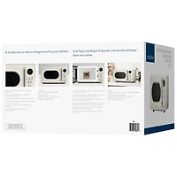 Micro-ondes compact rétro de 0,7 pi³ d'Insignia (NS-MW7RM5-C) - Crème - Exclusivité de Best Buy