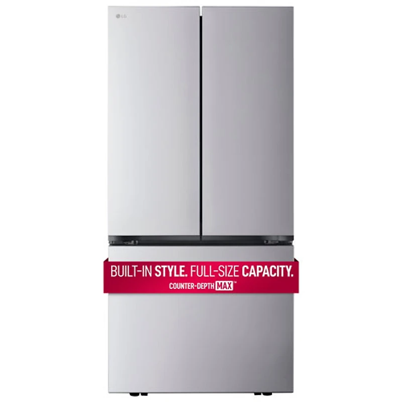 LG 33" 21 Cu. Ft. Counter-Depth French Door Refrigerator with Ice Dispenser (LF21C6200S) - Stainless Steel