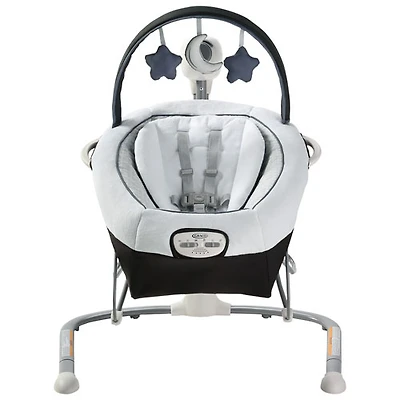 Siège pivotant Soothe 'n Sway LX avec siège rehausseur portatif de Graco