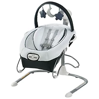 Siège pivotant Soothe 'n Sway LX avec siège rehausseur portatif de Graco